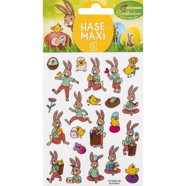 Sticker Hase Maxi