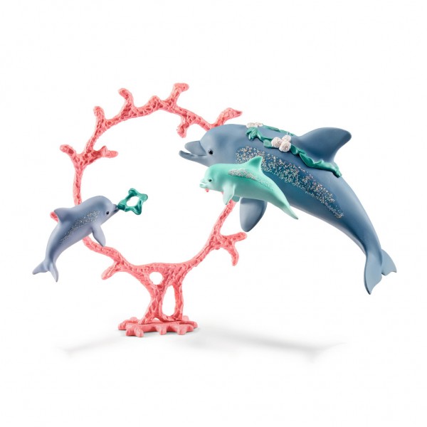 Schleich bayala 41463 Delfin-Mama mit Babies