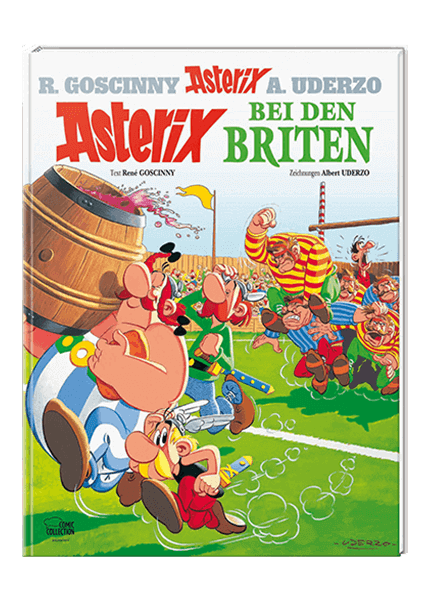 Asterix Nr. 8: Asterix bei den Briten (gebundene Ausgabe)