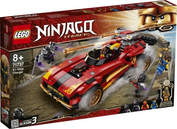 LEGO® NINJAGO 71737 X-1 Ninja Supercar