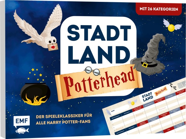 STADT, LAND, POTTERHEAD – DER SPIELEKLASSIKER FÜR ALLE HARRY POTTER-FANS