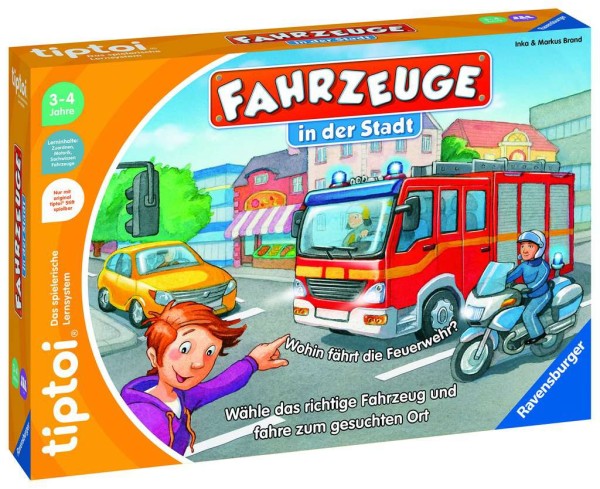 tiptoi® Fahrzeuge in der Stadt