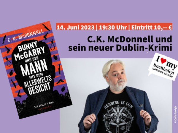 Eintrittskarte Lesung mit C.K.McDonnell