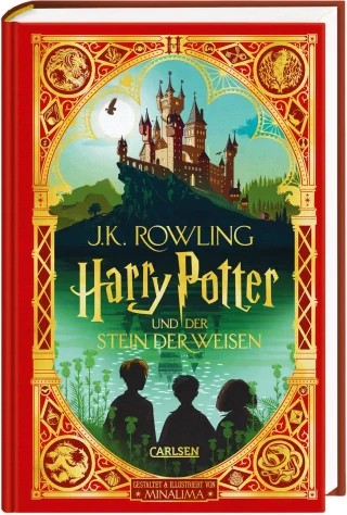 J. K. Rowling: Harry Potter 1 und der Stein der Weisen - MinaLima Ausgabe