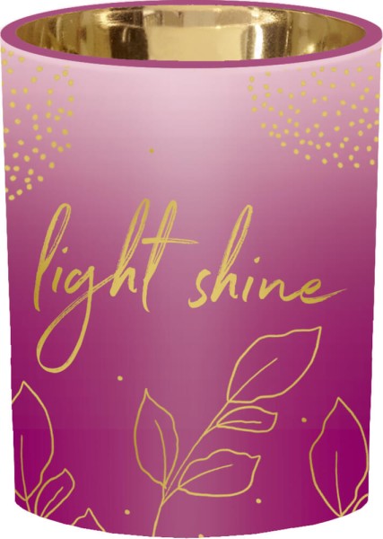 Glaswindlicht - Let your light shine (mindful Mom)