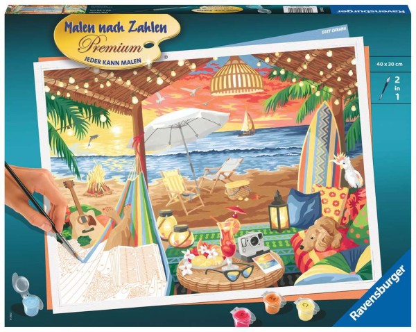 Cozy Cabana Malen nach Zahlen