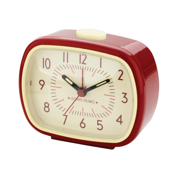 Wecker im Retro-Look - Rot