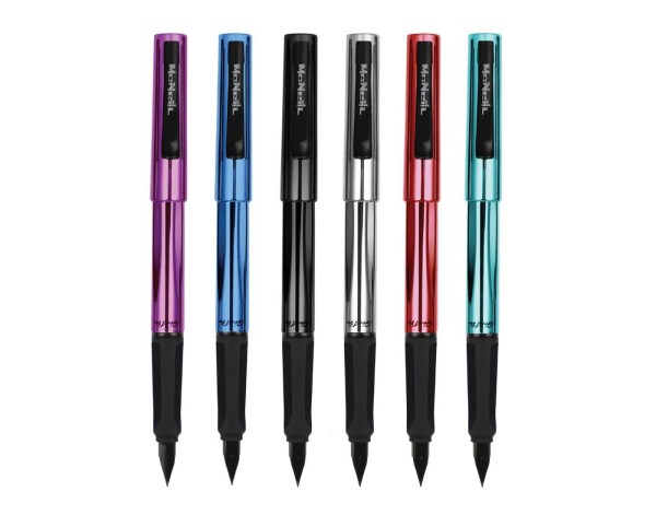 LVZONGXIN Radierbarer Füller - Mit 11 Tintenpatronen Und Pflegeset